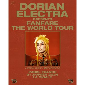 Dorian Electra en concert à La Cigale en janvier 2024