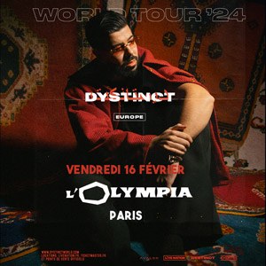 Dystinct en concert à L'Olympia en février 2024