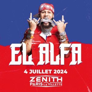 El Alfa en concert au Zénith de Paris en juillet 2024