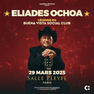 Eliades Ochoa en concert à la Salle Pleyel en 2025