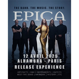 Epica - Release Experience à Paris - Alhambra, le 12 avril 2025