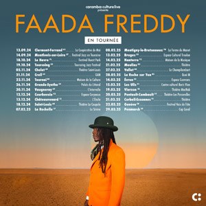 Faada Freddy en concert à la Maison de la Musique