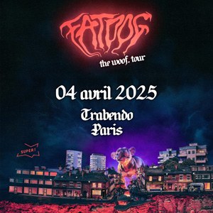 Fat Dog en concert au Trabendo en avril 2025