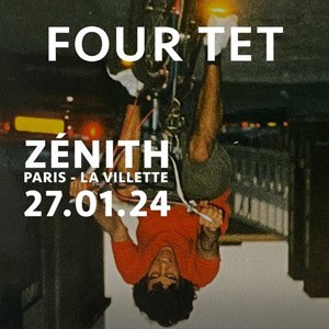 Four Tet en concert au Zénith de Paris en janvier 2024