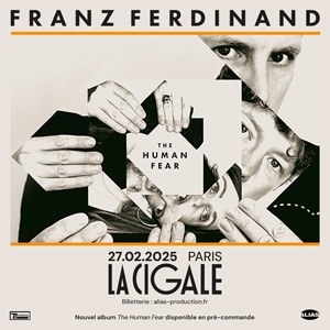 Franz Ferdinand en concert à La Cigale en 2025