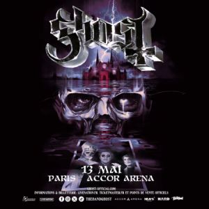 Ghost en concert à l'Accor Arena en mai 2025