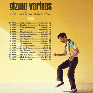 Gizmo Varillas en concert à La Maroquinerie en mars 2025