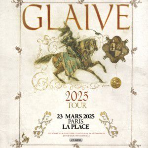 Glaive en concert à La Place en mars 2025