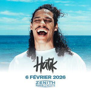 Hatik en concert au Zénith de Paris en février 2026