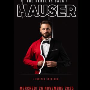 Hauser à Paris - Zénith de Paris - La Villette, le 26 novembre 2025