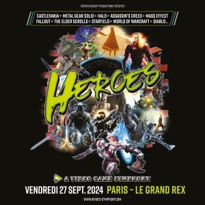 Heroes - A Video Game Symphony au Grand Rex en 2024