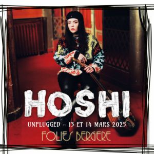 Hoshi en concert au théâtre des Folies Bergère en mars 2025