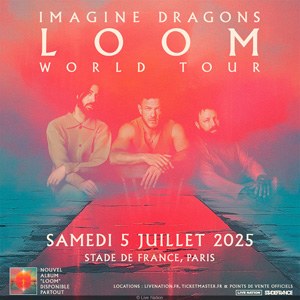 Imagine Dragons en concert au Stade de France en 2025