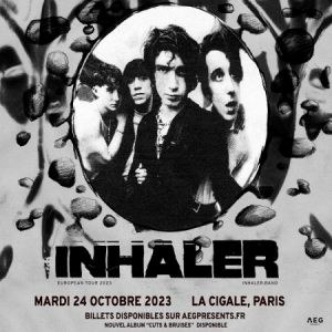 Inhaler en concert à La Cigale le 25 octobre 2023