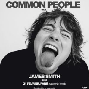 James Smith en concert au Supersonic Records en février 2025