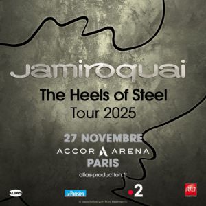 Jamiroquai en concert à l'Accor Arena en novembre 2025