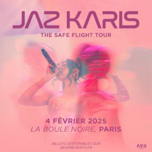 Jaz Karis en concert à La Boule Noire en février 2025