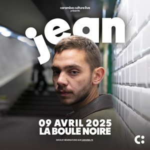 Jean en concert à La Boule Noire en avril 2025