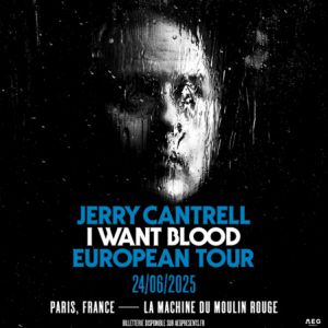 Jerry Cantrell à Paris - La Machine du Moulin Rouge, le 24 juin 2025