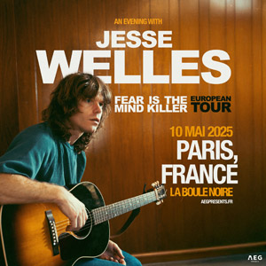 Jesse Welles à Paris - La Boule Noire, le 10 mai 2025