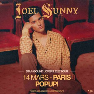 Joel Sunny en concert au Pop Up! en mars 2025