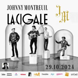 Johnny Montreuil en concert à La Cigale