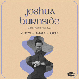 Joshua Burnside en concert au Pop Up! en juin 2025