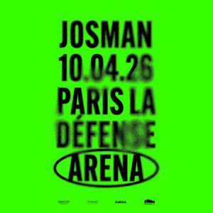 Josman en concert à Paris La Défense Arena en avril 2026