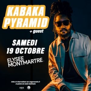Kabaka Pyramid en concert à l'Elysée Montmartre