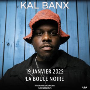 Kal Banx en concert à La Boule Noire en janvier 2025