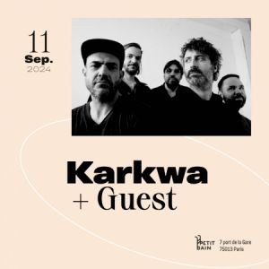 Karkwa en concert au Petit Bain en septembre 2024