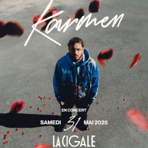 Karmen en concert à La Cigale en mai 2025