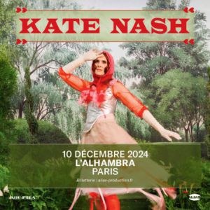 Kate Nash en concert à l'Alhambra en décembre 2024