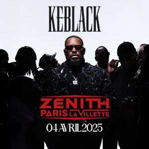 Keblack en concert au Zénith de Paris en avril 2025