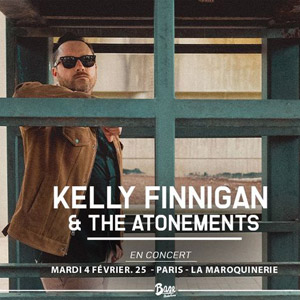 Kelly Finnigan & The Atonements en concert à La Maroquinerie