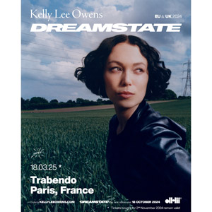 Kelly Lee Owens en concert au Trabendo en mars 2025