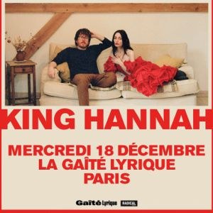 King Hannah en concert à La Gaite Lyrique