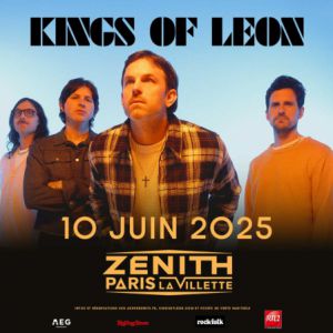 Kings Of Leon à Paris - Zénith de Paris - La Villette, le 10 juin 2025