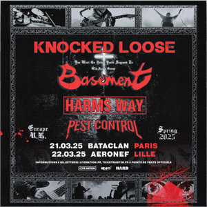 Knocked Loose en concert au Bataclan en mars 2025