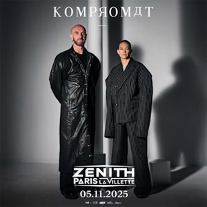 Kompromat en concert au Zénith de Paris en novembre 2025