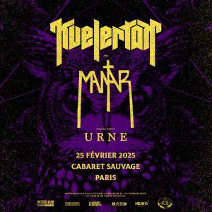 Kvelertak en concert au Cabaret Sauvage en février 2025