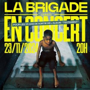 La Brigade en concert au Pan Piper en novembre 2024