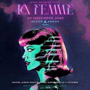 La Femme en concert à l'Accor Arena en novembre 2025