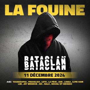 La Fouine en concert au Bataclan en décembre 2024