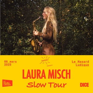 Laura Misch en concert au Hasard Ludique en mars 2025