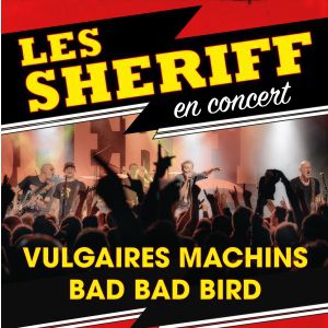 Les Sheriff + Vulgaires Machins + Bad Bad Bird à La Cigale