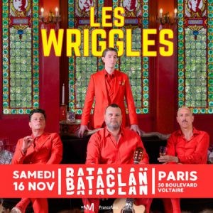 Les Wriggles en concert au Bataclan en 2024