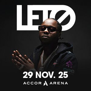 Leto en concert à l'Accor Arena en novembre 2025