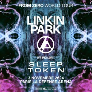 Linkin Park en concert à Paris La Défense Arena en 2024