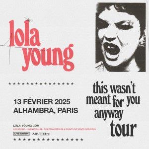 Lola Young en concert à l'Alhambra en février 2025